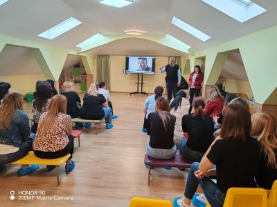 Родителска среща с участието на младши инспектор Раиф Манов  - ДГ Детелина - Огняново