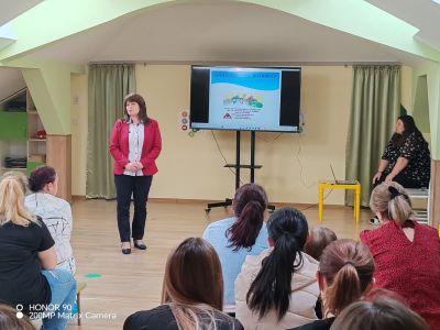 Родителска среща с участието на младши инспектор Раиф Манов  - ДГ Детелина - Огняново