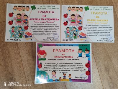 Довиждане, детска градина!???? Здравей, първи клас! На добър час група "Калинки" ! Випуск 2025 година. - ДГ Детелина - Огняново