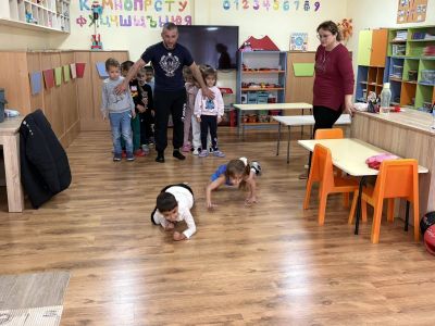 Седмицата на бащата в група „Звездички“ с гост г-н Димитър Касов - ДГ Детелина - Огняново