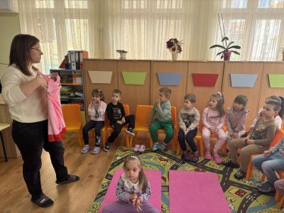 Седмицата на бащата в група „Звездички“ с гост г-н Димитър Касов - ДГ Детелина - Огняново