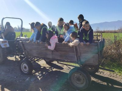 Приключение за IV група „Палави ръчички“! Днес малките „Палави ръчички“ имаха вълнуваща среща с таткото на Ясин — г-н Мохарем Дренчев - ДГ Детелина - Огняново