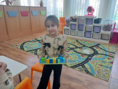 Лего Дупло в трета група - ОН КТ ; тема: "Пространство" - ДГ Детелина - Огняново