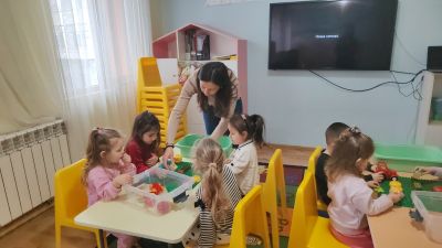 STEAM в първа група - ОН ОС; тема: "Зеленчуци" - ДГ Детелина - Огняново
