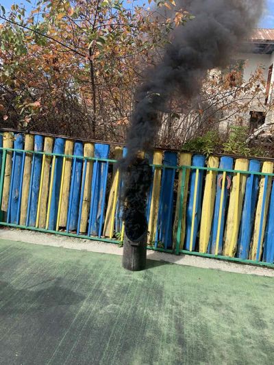 Днес в ДГ "Детелина" бе проведено практическо проиграване на плана за евакуация при пожар. ???????????? - ДГ Детелина - Огняново