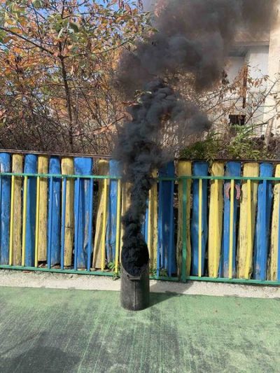 Днес в ДГ "Детелина" бе проведено практическо проиграване на плана за евакуация при пожар. ???????????? - ДГ Детелина - Огняново